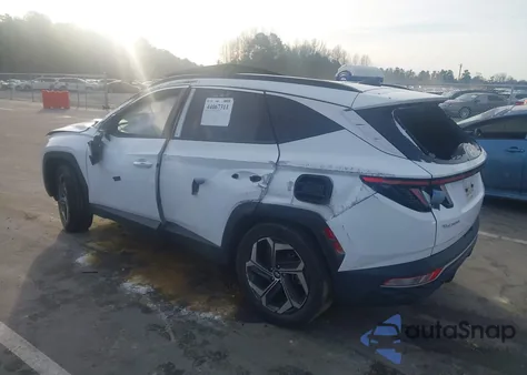 2022 Hyundai Tucson Hybrid Sel Convenience z USA, uszkodzony, nr VIN KM8JFCA16NU046858